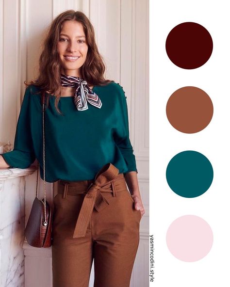 Autumn Color Palette Fashion, Seasonal Palette, Autumn Palette, Colour Combinations Fashion, Color Combos Outfit, Color Blocking Outfits, Mode Zara, Color Combinations For Clothes, Deep Autumn