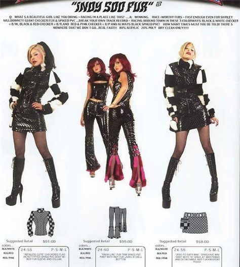 Lip Service Clothing Catalog, B2s Outfits, Goth Magazine, Clothing Magazine, Service Catalog, Victoria + Core, 2000s Mall Goth, Goth Culture, Bartender Outfit