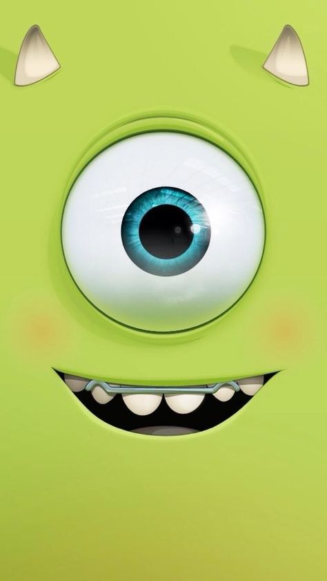 Quirky Wallpaper, Mike Wazowski, Cartoon Wallpaper Hd, Funny Phone Wallpaper, Emoji Wallpaper, Cute Disney Wallpaper, Cute Monsters, Tumblr Wallpaper, Monsters Inc