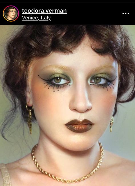 Creative Makeup Inspiration, Majestic Makeup, Cabaret Makeup, Edward Tulane, Ripe Papaya, Funky Makeup, Candlelight Dinner, Lipstick Shade, Swag Makeup