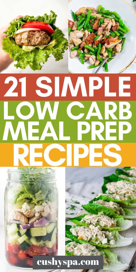 Our guide to easy meal prep will show you delicious, healthy recipes to make that will keep you satisfied all day long. We’ve got you covered with the best low carb meals for your lunches and dinners. Low Carb Menu For A Week, Lowcarb Meal Prep Ideas, Meal Prep Keto For The Week, Best Low Carb Meals, Low Carb Meal Prep Ideas, Easy Keto Meal Prep, A Week Of Meals, Week Of Meals, Low Carb Menus