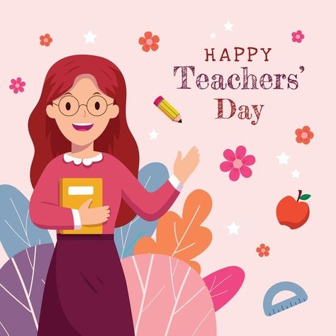 Teachers Day Activities For Kids, Happy Teacher's Day Images, Happy Teachers Day Wishes, Teachers Day Poster, 2023 Wishes, Teachers Day Greetings, Real Superheroes, Teacher Cartoon, Art Teacher Gifts