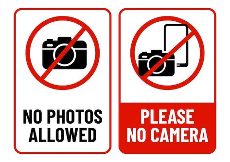 No camera or video allowed print ready s... | Premium Vector #Freepik #vector #no #no-camera #no-phone #prohibition-sign No Camera Sign, Character Pictures, Cartoon Character Pictures, Psd Icon, Camera Phone, Video Camera, Image Hd, Cartoon Character, Premium Vector