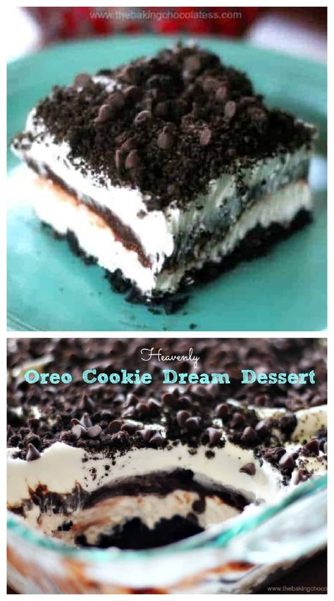 Pudding Desserts Layered, Nobake Dessert, Oreo Delight, Chocolate Pudding Desserts, Trifle Dessert Recipes, Cool Whip Desserts, Dream Dessert, Oreo Pudding, Dessert Oreo