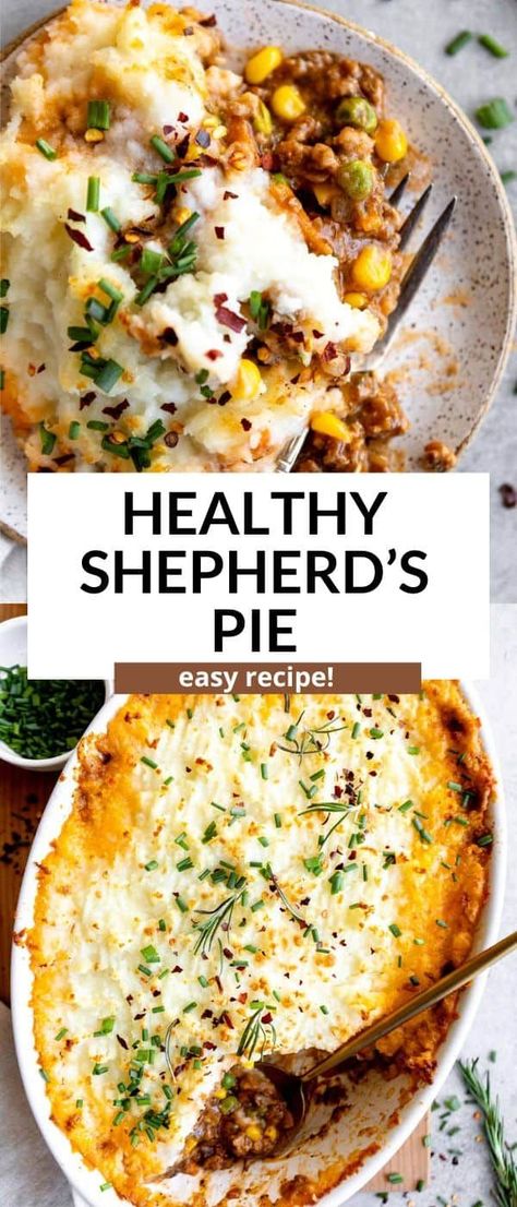 This gluten free shepherd's pie is easy to make, healthy and perfect for meal prep. This recipe is high protein, dairy free friendly and perfect for a cozy family dinner. Lactose Intolerant Dinner Ideas, Monday Family Dinner Ideas, Easy Meal Prep Gluten Free Dairy Free, Gluten Free Dairy Free Make Ahead Meals, Ground Turkey Recipes For Dinner Gluten Free Dairy Free, Shepards Pie Gluten Free, Freezer Friendly Gluten Free Meals, Quick Healthy Gluten Free Dinner, Fast Dinner Recipes Gluten Free