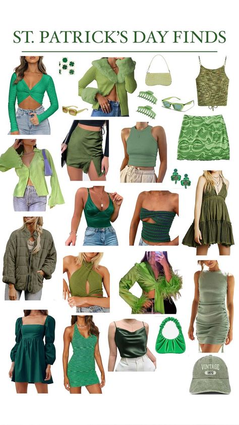 Cute Casual St Patricks Day Outfit, St Pats Day Outfits, St Patrick’s Day Going Out Outfit, Green Beer Day Outfit, At Patrick’s Day Party Outfits, St Patricks Day Outfits Black Women, St. Patrick’s Day Outfit, St Patrick’s Day Outfits Women, Saint Pattys Day Outfit College