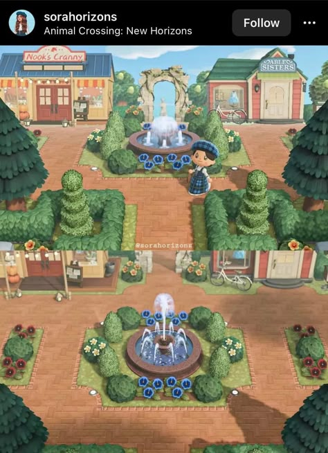 Acnh Shopping District, Acnh Shopping District Ideas, White Gazebo, Animal Crossing 3ds, Ac New Leaf, Shopping District, Animal Crossing Guide, Easy Animals, Animal Crossing Wild World