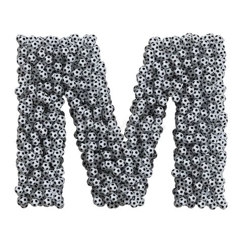 Alphabet made of soccer balls, letter M royalty free stock photography M Image, Football Ball, Soccer Balls, Letter M, Stock Photography Free, Stock Photography, Alphabet, Royalty, Royalty Free