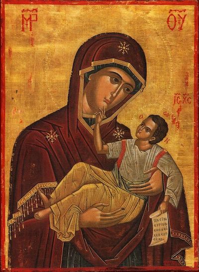 Greek orthodox Icons of the Most Holy and Ever-Virgin Theotokos, Mary, Panagia – orthodoxmonasteryicons.com Greek Orthodox Icons, Horse Transport, Bible Genealogy, Close To God, Old Girl Names, Greek Icons, Mount Athos, Orthodox Christian Icons, Mother Of God