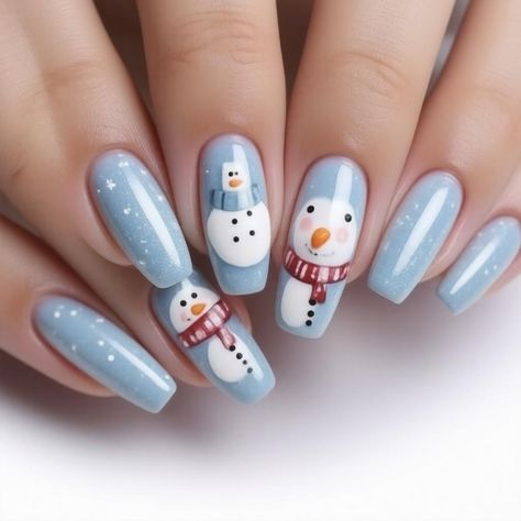 Bring a touch of winter whimsy to your manicure with **Snow Man Nail Design. This style features cute snowman illustrations, perfect for adding a playful element to your nails. Pair this with Thanksgiving Nail Art Fall** for a festive look that transitions from fall to winter. Snowman nail design is perfect for celebrating the holiday season and adding a touch of fun to your style. Embrace the magic of Christmas with these adorable snowman nails. Snowman Nail, Winter Whimsy, Nail Art Fall, Snowman Nails, Thanksgiving Nail Art, Thanksgiving Nail, Winter Snowman, Thanksgiving Nails, Festive Look