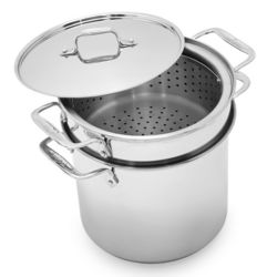 Stockpots & Soup Pots | Sur La Table Chicken Sausage Pasta, Spring Veggies, Steam Veggies, Pasta Pot, Leek Soup, Whole Wheat Pasta, Pasta Lover, Harvest Table, Easy Thanksgiving