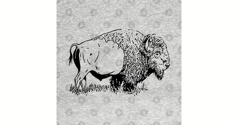 Vintage Buffalo, Bison Illustration - Buffalo - T-Shirt | TeePublic Bison Illustration, Writers Gifts, Bison Artwork, Bison Running, Buffalo Bisons Baseball, Buffalo Design, Buffalo T Shirt Design, Buffalo Sweatshirt, Buffalo Bison