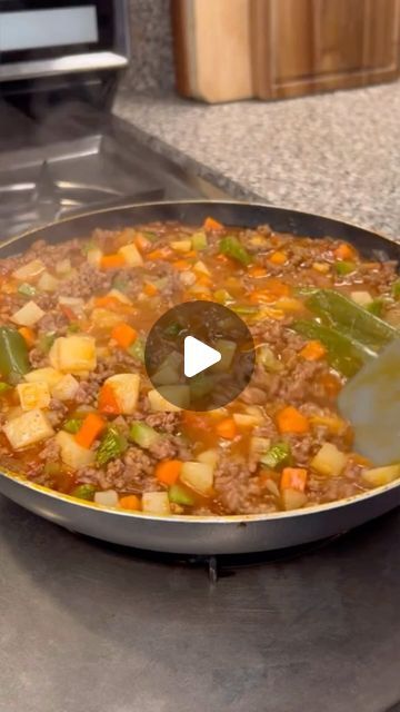 Marisol Benitez on Instagram: "Picadillo my way
#picadillo #recipe #easyrecipe #food #foodie #mexicanfood #mexicanrecipe #elpaso #elpasotx #elpaso915 #elpasofoodies 

1 lb ground beef
1 tsp salt 
1 tsp garlic powder
2 tsp chicken bouillon 
1/2 onion
1 tomato
1 can el pato sauce
2 carrots
2 potatoes
1 calabacita
3 serrano peppers" Easy Mexican Picadillo Recipe, Mexican Picadillo, Beef Picadillo, Meat And Potatoes Recipes, Picadillo Recipe, Ground Beef Recipes Mexican, Serrano Peppers, Ground Beef And Potatoes, Chicken Bouillon