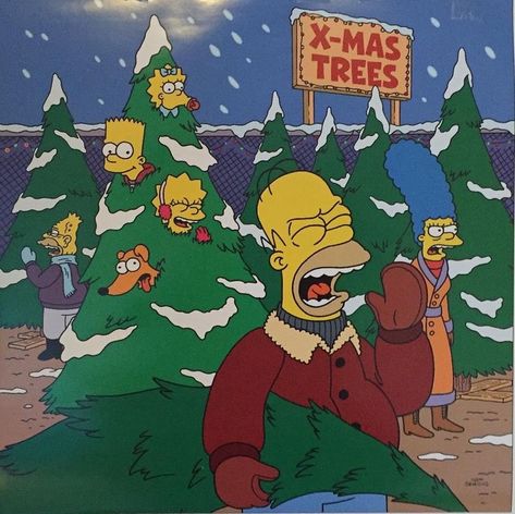 The Simpsons Christmas, Simpsons Christmas, Simpsons Art, Christmas Collage, Cute Christmas Wallpaper, Christmas Phone Wallpaper, Christmas Time Is Here, Christmas Feeling, Wallpaper Iphone Christmas