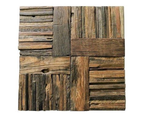 Wood Mosaics, Wood Wall Ideas, Craftsman Lamps, Wooden Wall Tiles, Wooden Aesthetic, Rustic Tiles, Williams Az, Reclaimed Wood Wall Decor, Wood Mosaic Tile