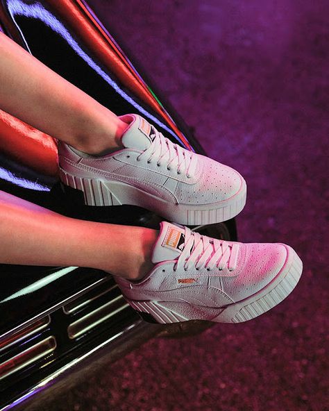 Puma Cali Wedge, Wedge Trainers, Puma Cali, White Puma, Sneakers Puma, Low Boots, Wedge Sneakers, Just Dance, Puma Platform Sneakers