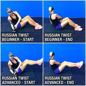 russian twists exercise - took some work, but I got them down at advanced level : ) Russian Twist Exercise, Sup Yoga, Russian Twist, Cardio Training, Ab Workout At Home, Abdominal Muscles, I Work Out, Band Workout, Cardio Workout