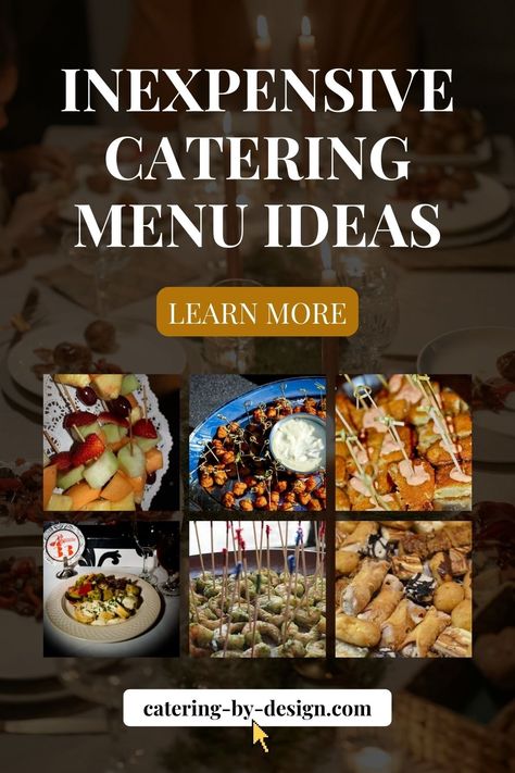 Explore our website for a feast of inexpensive catering menu ideas. Good taste doesn't have to come with a hefty price tag! 🌮🎉 -- Catering display, Catering idea, Catering for 50 people parties, Catering food, Catering display presentation, Catering for 100 people, Catering display elegant, trendy catering ideas, Catered Lunch Ideas Catering Appetizer Display, Catering For 200 People, Small Group Catering Ideas, Catering For 40 People, Catering For 50 People Parties, Catering Menus Ideas, How To Cater For 50 People, Lunch Catering Menu Ideas, Catering Menu Ideas Meals