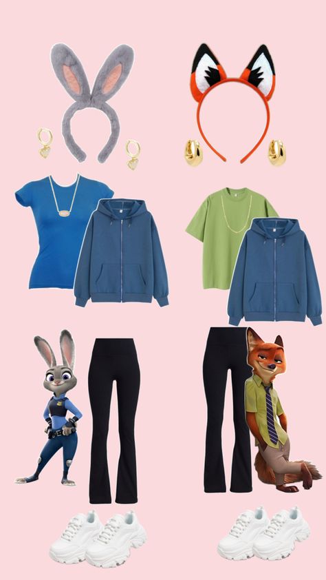 Judy and Nick zootopia ✨ #collage #halloween #duo #trend #love Judy And Nick, Halloween Duo, Zootopia Nick, Zootopia Nick And Judy, Nick And Judy, Duo Halloween Costumes, Zootopia, Party Outfit, Halloween Costume