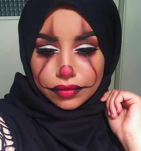 Hijabi Halloween Costumes, Fun Make Up Ideas, Hijab Halloween, Hijabi Cosplay, Makeup Looks Halloween, Ocean Hair, Halloween Make-up Looks, Hijab Makeup, Makeup Editorial