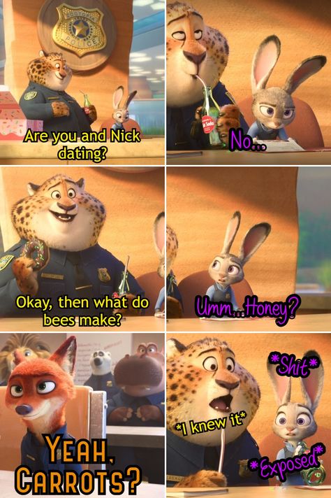 Zootopia Fanart Ship, Chlotes Outfits Style Drawing, Zootopia Characters As Humans, Judy X Nick Comic, Unfocused Aesthetic, Wildehopps Fanart, Zootopia Nick And Judy Fanart, Zootopia Nick X Judy, Disney Ships Fanart