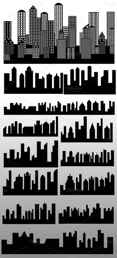 Hero Central Vbs, Godzilla Birthday, Building Silhouette, Rumpus Room, Creativity Ideas, Superhero Bedroom, Superhero Room, Batman Party, Skyline Silhouette