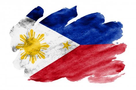 Philippine Flag Aesthetic, Philippine Flag Art Design, Phillipines Flag Aesthetic, Philippine Flag Tattoo, Philippine Flag Art, Philippine Flag Wallpaper, About Philippines, Filipino Tattoo, Filipino Flag