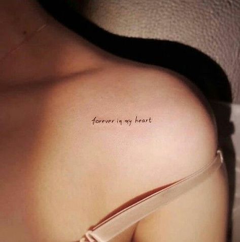 Simple Quote Tattoos, Button Tattoo, Tiny Tats, Family Tattoo, Inspiration Tattoos, Neck Tattoos, Cat Tattoos, Tiny Tattoo, Shoulder Tattoos For Women