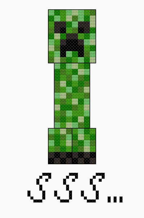 Happy Cupcake Creations: Free Minecraft Creeper Cross Stitch Pattern Crosstich Patterns, Minecraft Quilt, Minecraft Bday, Minecraft Pattern, Stitch Games, Minecraft Images, Creeper Minecraft, Xstitch Patterns, Cross Stitch Pillow