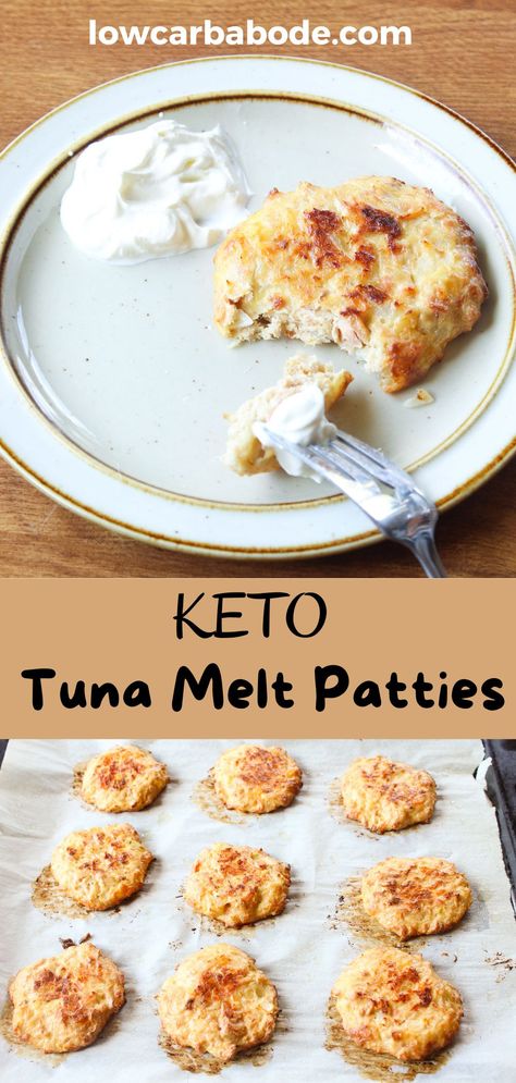 Tuna Melt Patties, Keto Tuna Melt Patties, Keto Tuna Patties Recipes, Carnivore Tuna Patties, Tuna Carnivore Recipes, Carnivore Tuna Salad, Tuna Melts In The Oven, Tuna Patty Melt, Keto Tuna Cakes