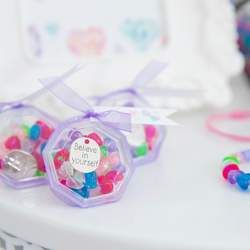 Gems & Jewels Party / Birthday "She's A Gem" | Catch My Party Gem Party Ideas, Gems And Jewels Birthday Party, Gem Themed Party, Crystal Gem Birthday Party, She’s A Gem Birthday Party, Mining Birthday Party, Gemstone Party, 5th Birthday Party Ideas, Party Girls