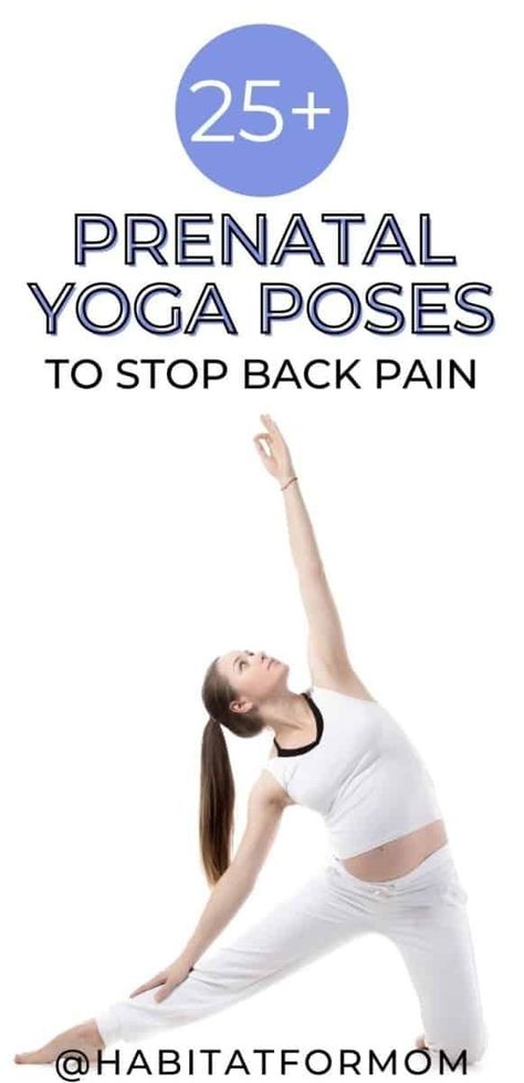 Best Pregnancy Yoga Poses for Back Pain (prenatal yoga routine included) Yoga Poses For Back Pain, Prenatal Yoga Poses, Pregnancy Yoga Poses, Pregnancy Stretches, Healthy Pregnancy Diet, Pregnancy Exercise, Yoga Poses For Back, First Time Pregnancy, Happy Pregnancy