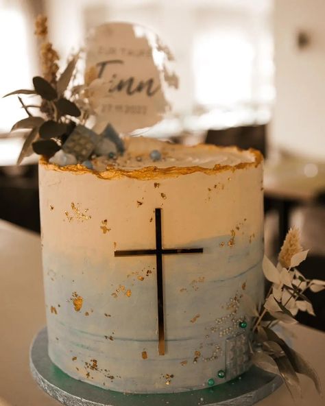 Boys First Communion Cakes, Baby Dedication Cake, Baptism Cake Boy, Comunion Cake, Dedication Cake, Cross Cakes, Religious Cakes, First Communion Cakes, Boys First Communion