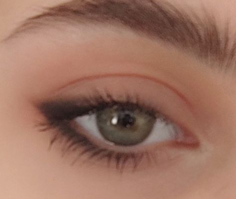 Soft Look Makeup, Downtown Girl Makeup, Waterline Eyeliner, Maquillaje Aesthetic, Smudged Eyeliner, Learn Makeup, Swag Makeup, Brown Eyeliner, Makeup Help