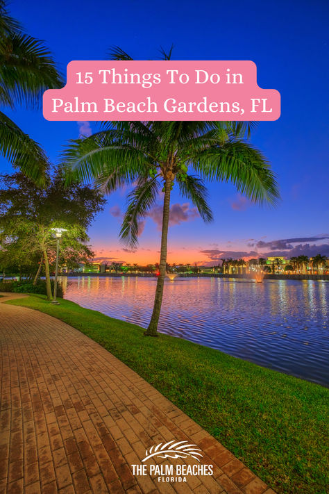 Palm Beach Gardens, a slice of Florida heaven, offers visitors a wealth of must-do experiences. From world-class golfing to culinary delights, this guide unveils 15 things to do that will make any visit to Palm Beach Gardens unforgettable. Grab some sunscreen and get ready to explore!⛳🌴   #ThePalmBeaches #travel #florida #palmbeachgardens #thingstodo  📸 @captainkimophoto Palm Beach Things To Do, Things To Do In Palm Beach Florida, Palm Beach Gardens Florida, Travel Florida, Florida Water, Palm Beach Florida, Palm Beach Gardens, Beach Gardens, Free Things To Do