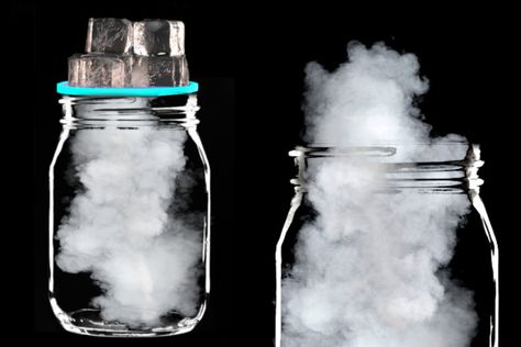 Learn all about clouds and how they form and make a cloud in a jar!  This science experiment is so cool because you literally make your own cloud just like the ones in the sky! #cloudinajar #cloudinajarexperiment #cloudexperimentsforkids #cloudexperiment #weatheractivities #weatherexperimentsforkids #scienceexperimentskids #growingajeweledrose Making Clouds Experiment, How To Make A Cloud In A Jar, Make A Cloud In A Jar, Cloud Science Experiment, Cloud In A Jar Experiment, Cloud In A Bottle Experiment, Rain Cloud In A Jar Experiment, Cloud Experiments For Kids, Cloud Experiment