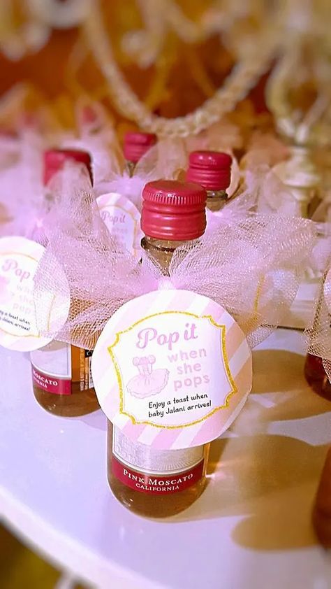 30+ Adorable Valentines Baby Shower Ideas that are Oh So Sweet - HubPages Hearts Baby Shower Theme, Valentines Baby Shower Ideas, February Baby Shower Themes, Sprinkle Baby Shower Girl, Pop It When She Pops, February Baby Showers, Excited Baby, Nurses Gifts, Champagne Favors