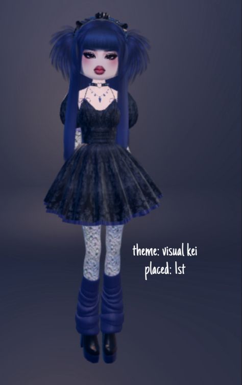 #dresstoimpress #dti #visualkei #roblox #novip Visual Kai Dress To Impress, Visual Kei Dress To Impress No Vip, Dti Visual Kei Outfit Ideas, Visual Kei Dress To Impress, Visual Kei Outfits, Roblox Outfit, Visual Kei, Dress To Impress, Gaming