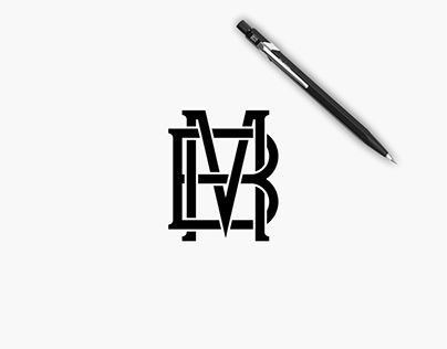 Maybach Logo, Mb Monogram, Mb Logo, Branding Graphic Design, Monogram Logo, Graphic Design Logo, Design Logo, Logo Design, Monogram