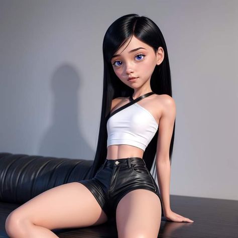 Hot Pixar Characters, Cute Female Cartoon Characters, Violet Parr Icon, Bad Disney Princess, Violet Parr Fanart, Female Cartoon Characters Disney, Violet The Incredibles, Violet From The Incredibles, Dark Disney Princess Art