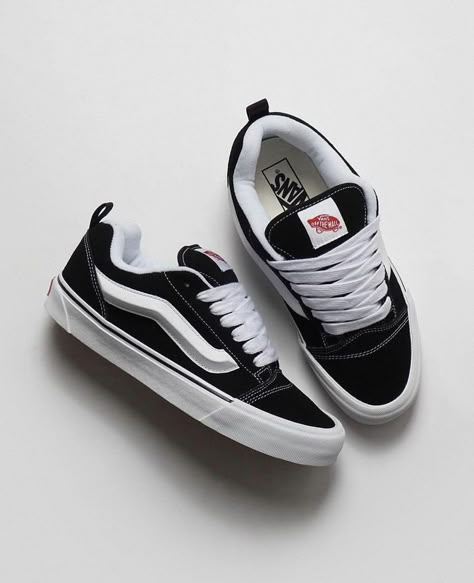 Vans Knu Skool Vans New Skool, Vans Chunky, Chunky Vans, Tenis Vans, Vans Original, All Nike Shoes, Shoe Wishlist, Shoes Vans, Vans Slip On