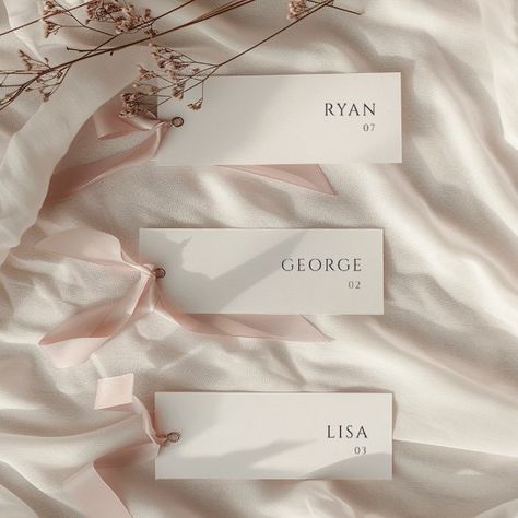 Minimalist Wedding Name Tag Table Place Cards Folded Name Cards Wedding, Wedding Name Card Ideas Table Seating, Champagne Place Cards Wedding, Name Plates Wedding Place Settings, Seating Name Cards Wedding, Name Card Wedding Ideas, Wedding Table Name Tags, Table Name Cards Wedding, Wedding Name Card Ideas