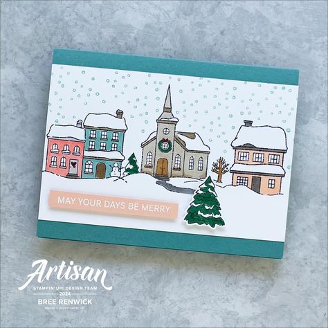 It’s never too early to start making Christmas cards…Create your own Christmas village with the adorable Yuletide Village stamp set! ⛪️❄️🏠 This sweet little stamp set will be available in the Mini Catalog beginning September 4th. Need your own copy of the catalog? I can help with that! #craftsomniamomma #stampinup #stampinupdemo #stampinupdemonstrator #artisandesignteam #artisandesignteam2024 #yuletidevillagestampset Scrapbook Christmas Cards, Making Christmas Cards, Create Christmas Cards, Alcohol Ink Crafts, Christmas Card Set, Homemade Christmas Cards, Stampin Up Christmas Cards, Stampin Up Christmas, Christmas Scrapbook