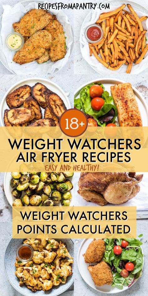 Air Fryer Recipes Weight Watchers, Weight Watchers Air Fryer Recipes, Weight Watchers Air Fryer, Healthy Air Fryer Recipes, Easy Air Fryer Recipes, Healthy Air Fryer, Air Fried Food, Air Fryer Oven Recipes, Air Fry Recipes