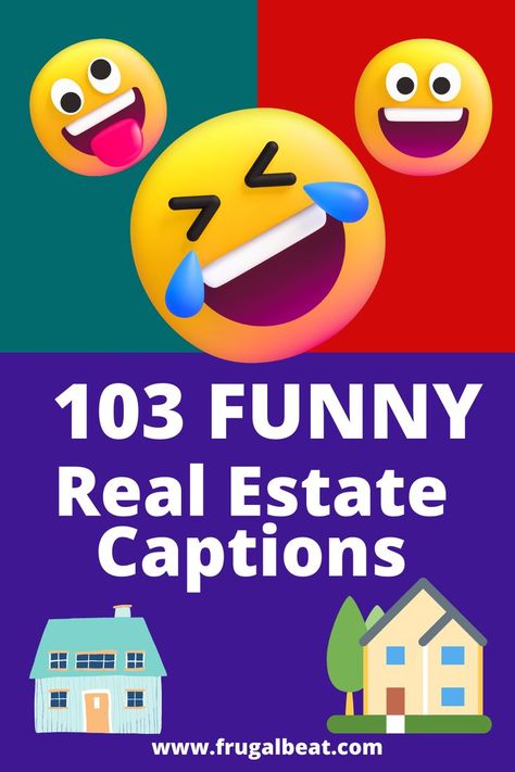 Hilarious real estate Instagram captions. Realtor Instagram Captions, Realtor Captions, Real Estate Captions, Money Captions, Realtor Humor, Funny Business Cards, Funny Real Estate Quotes, Funny Real Estate, Real Estate Instagram