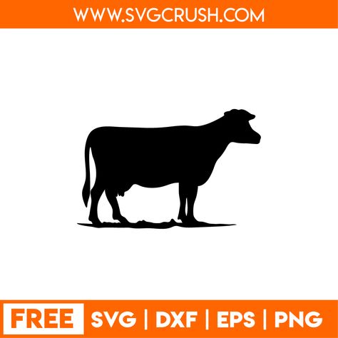 Cow Svg Free Files For Cricut, Cow Svg Free, Cricut Animals, Farm Svg, Cow Svg, Free Svg Files For Cricut, Decal Ideas, Cricut Explore Projects, Free Svgs