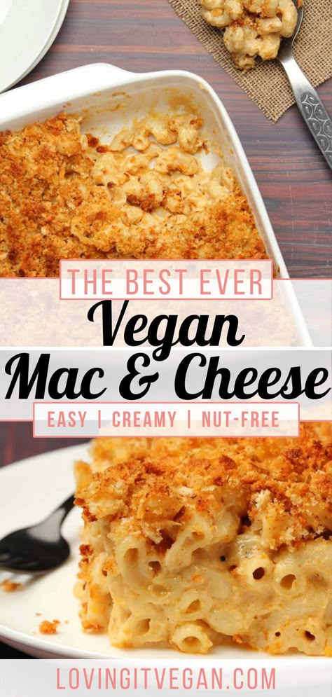 Best Vegan Mac And Cheese, Vegan Macaroni And Cheese, Vegan Mac N Cheese Recipe, Vegan Mac N Cheese, Best Mac N Cheese Recipe, Thanksgiving Desserts Easy, Vegan Thanksgiving Recipes, Quick Easy Desserts, Thanksgiving Recipes Side Dishes