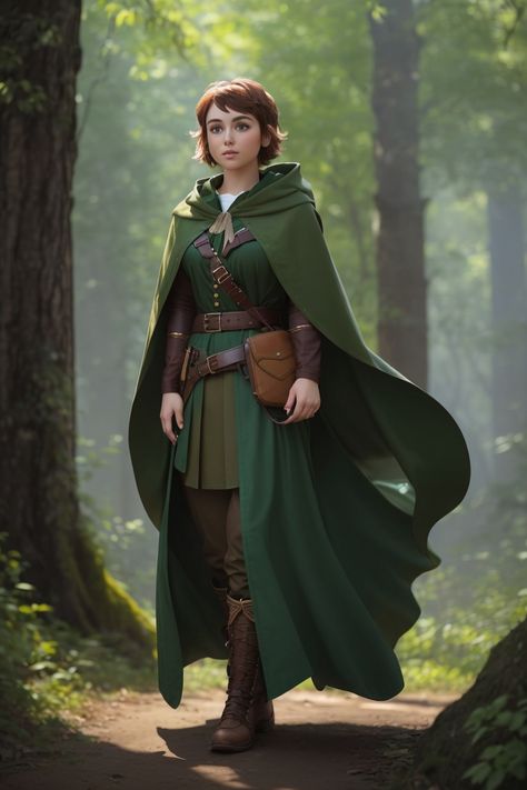 Light Armour, Narnia Costumes, Fantasy Adventurer, Elf Ranger, Ren Faire Costume, Female Elf, Fantasy Life, Spring Morning, Green Ranger