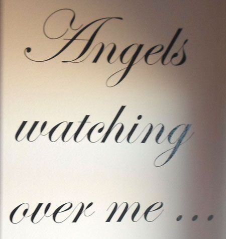 Angels Watching Over Me, Wall Lettering, Watch Over Me, Letter Wall, Vinyl Lettering, Just Girly Things, Pretty Words, The Words, Girly Things