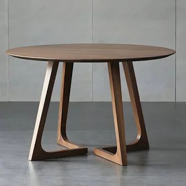 Wood Base Dining Table, Casual Dining Table, Round Pedestal Dining, Round Dining Table Modern, Wood Table Bases, Dinette Tables, Wood Dining Room, Contemporary Dining Table, Table Color